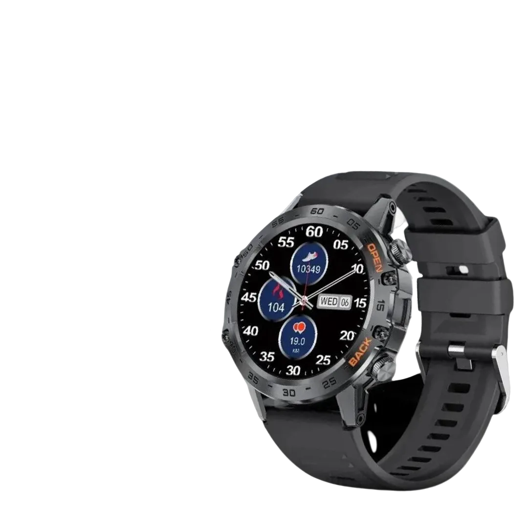 Heren Smartwatch Robuust met Hartslagmeter 0