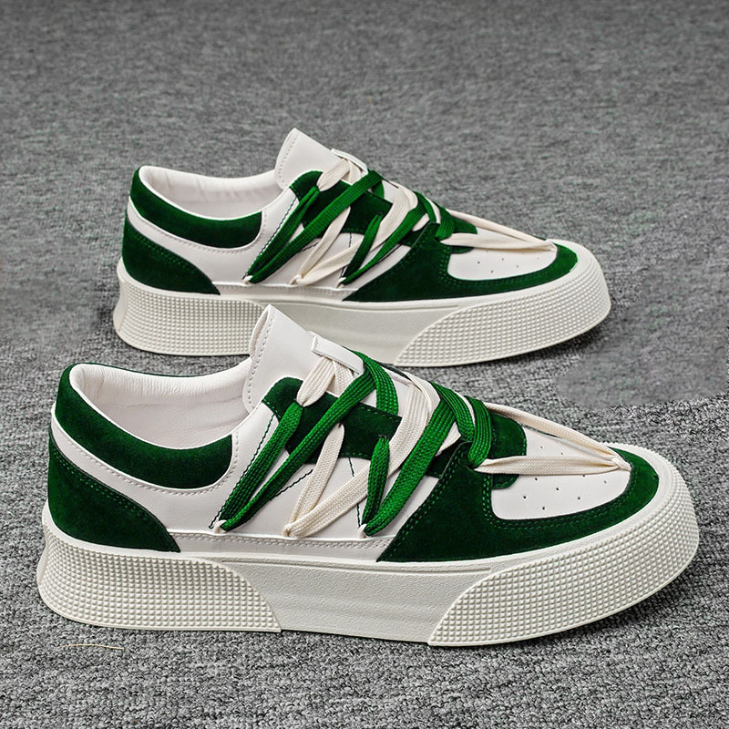 Heren Sneakers Platform Vegan PU Leer 1