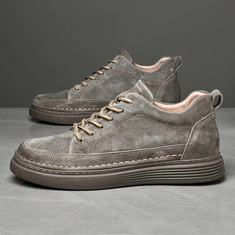 Heren Sneakers van Italiaans Leer met Comfortabele EVA Tussenzool 4