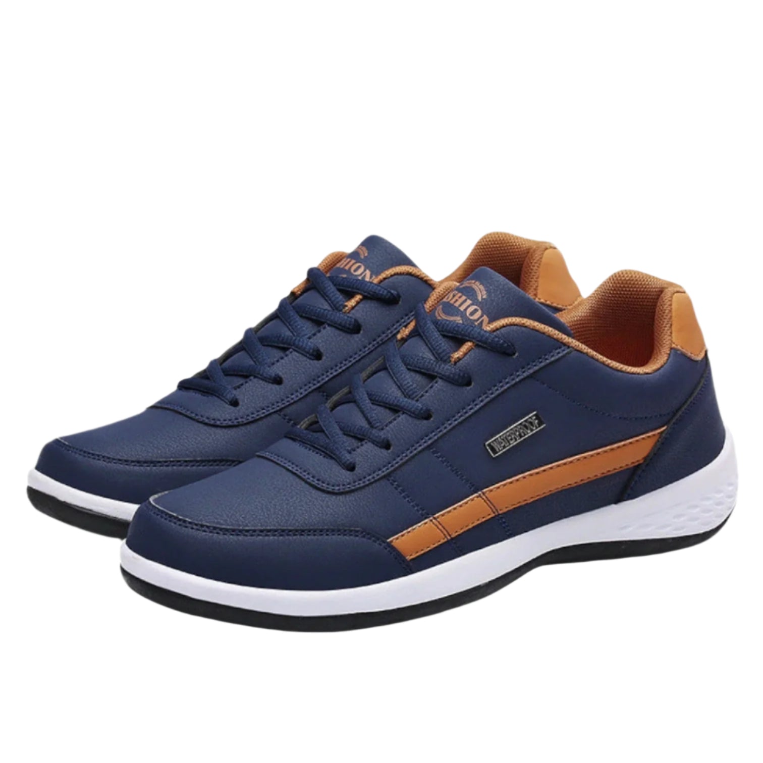 Heren Sneakers van Leer met Schokabsorptie en Comfort 0
