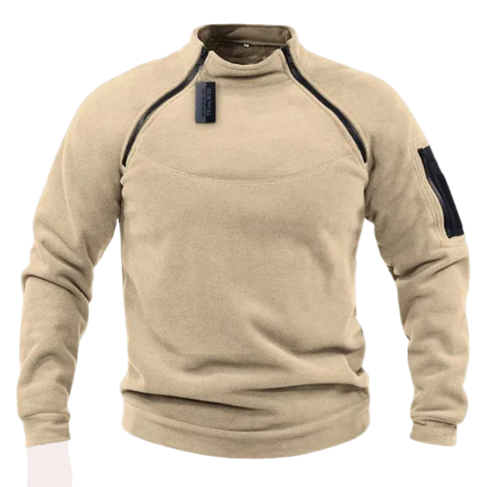 Heren Sweater Casual Met Stretch voor Comfortabele Dagelijkse Look 0