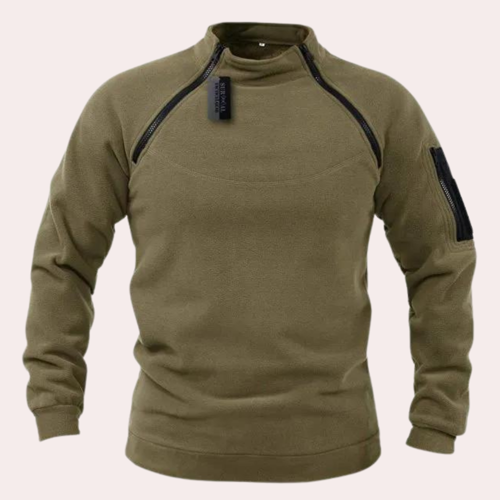 Heren Sweater Casual Met Stretch voor Comfortabele Dagelijkse Look 1