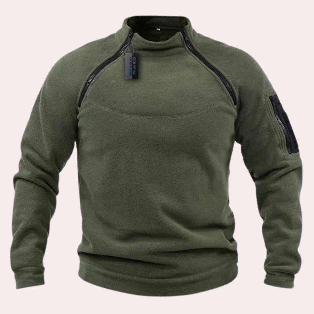 Heren Sweater Casual Met Stretch voor Comfortabele Dagelijkse Look 3