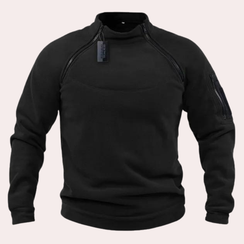 Heren Sweater Casual Met Stretch voor Comfortabele Dagelijkse Look 5