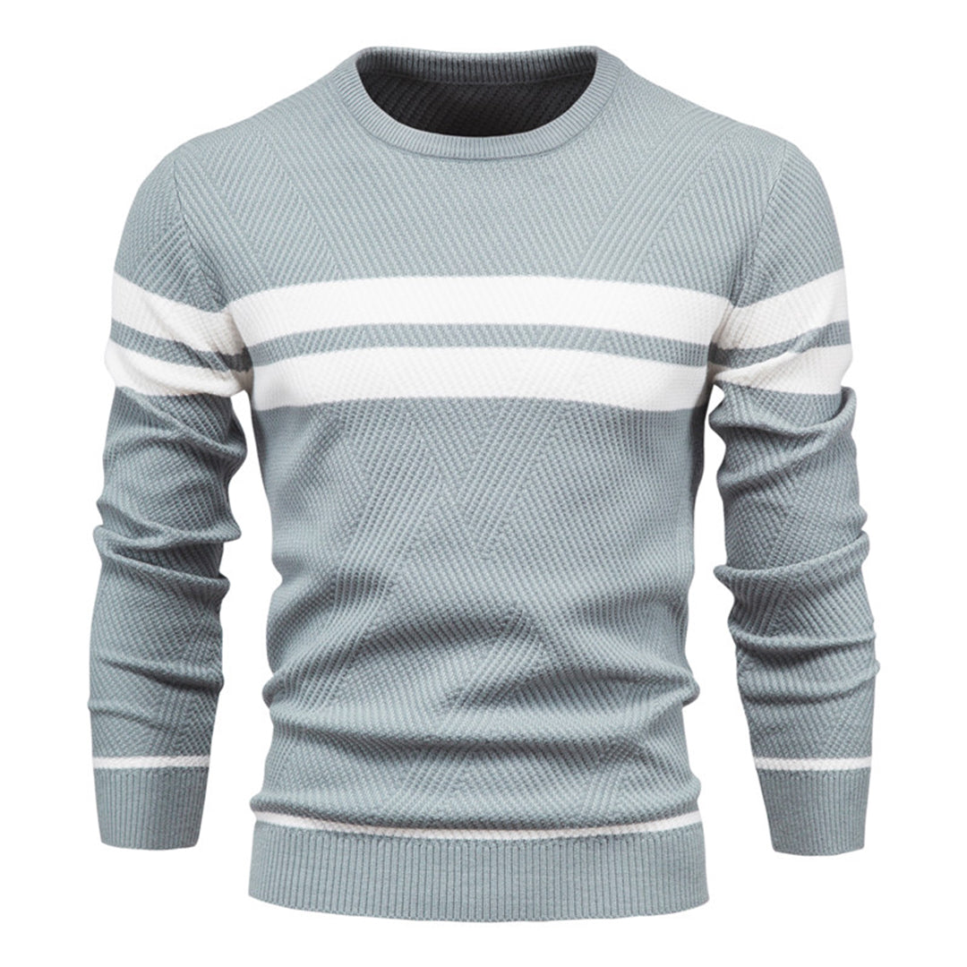 Heren Sweater Casual O-hals Katoenmix 0