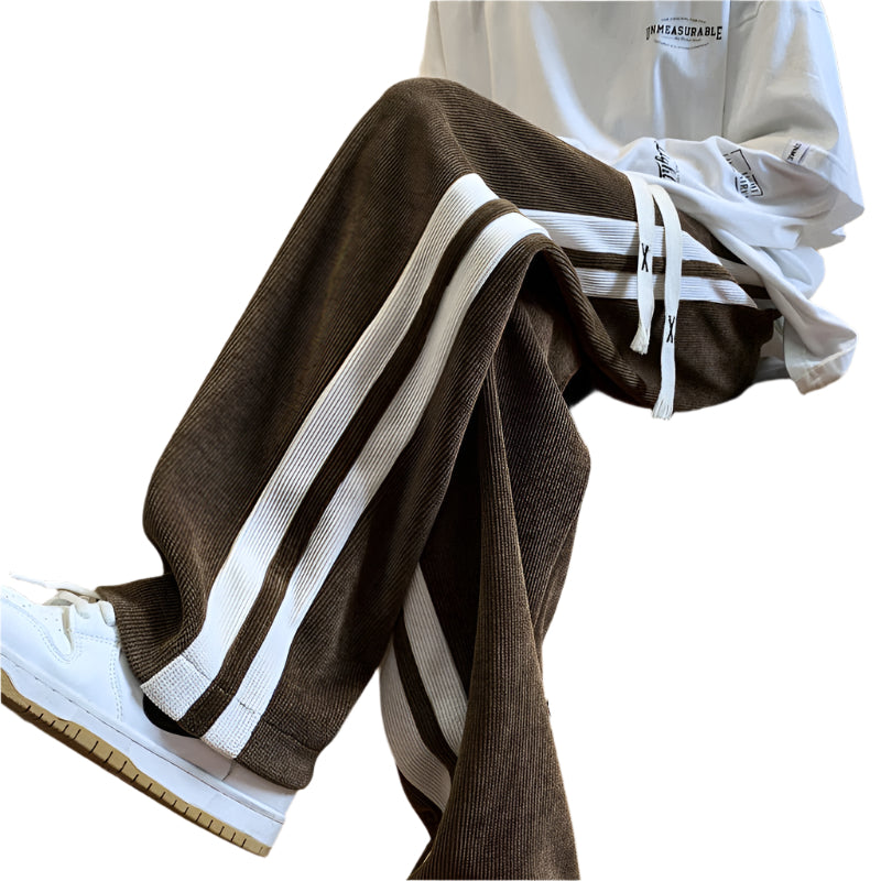 Heren Sweatpants Corduroy Zacht Katoen Casual Comfortabele Pasvorm 0