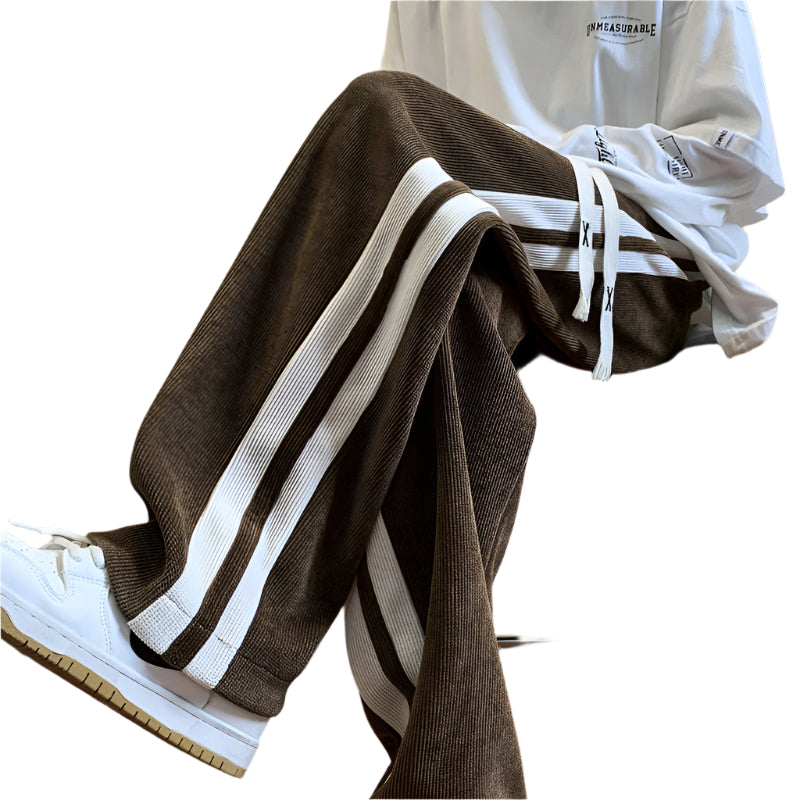 Heren Sweatpants van Zacht Katoen Corduroy 0