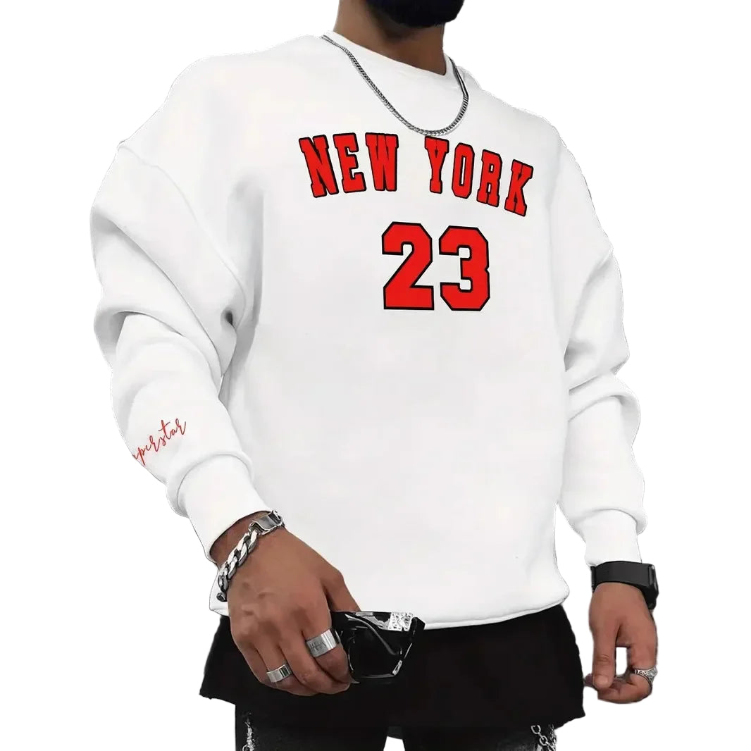 Heren Sweatshirt Met Print Casual 0