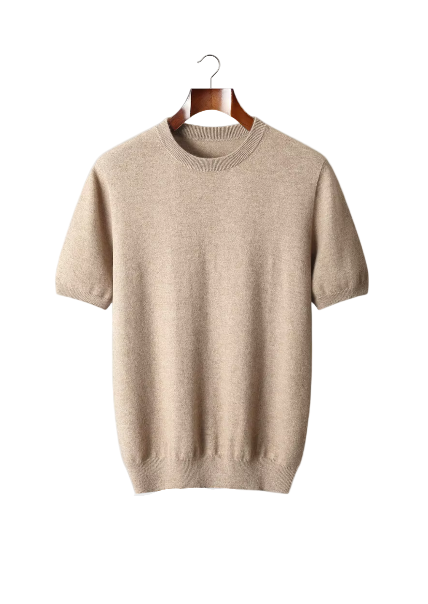 Heren T-shirt Met Ronde Halslijn 0