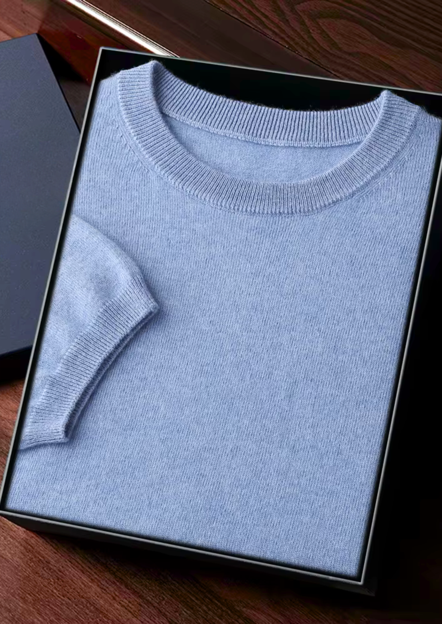 Heren T-shirt Met Ronde Halslijn 9