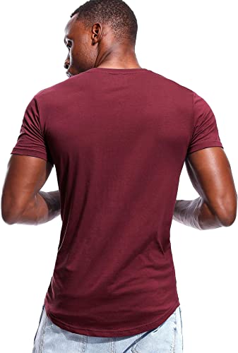 Heren T-shirt V-hals Casual Stijl 6