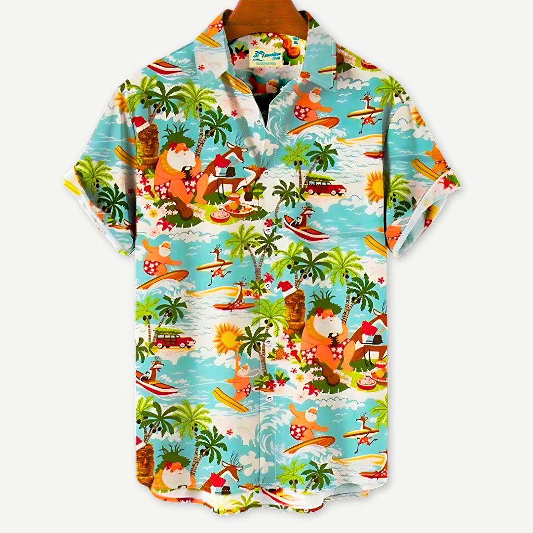 Heren T Shirt Luchtig Ademend Materiaal Met Vibrante Prints 1