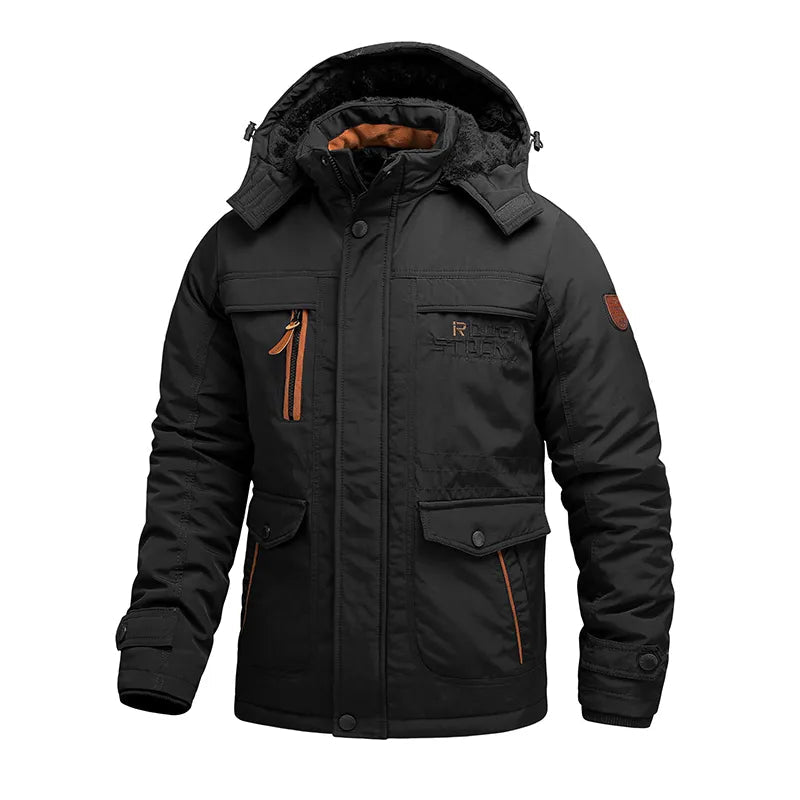 Heren Tactische Winterjas Waterdicht 0