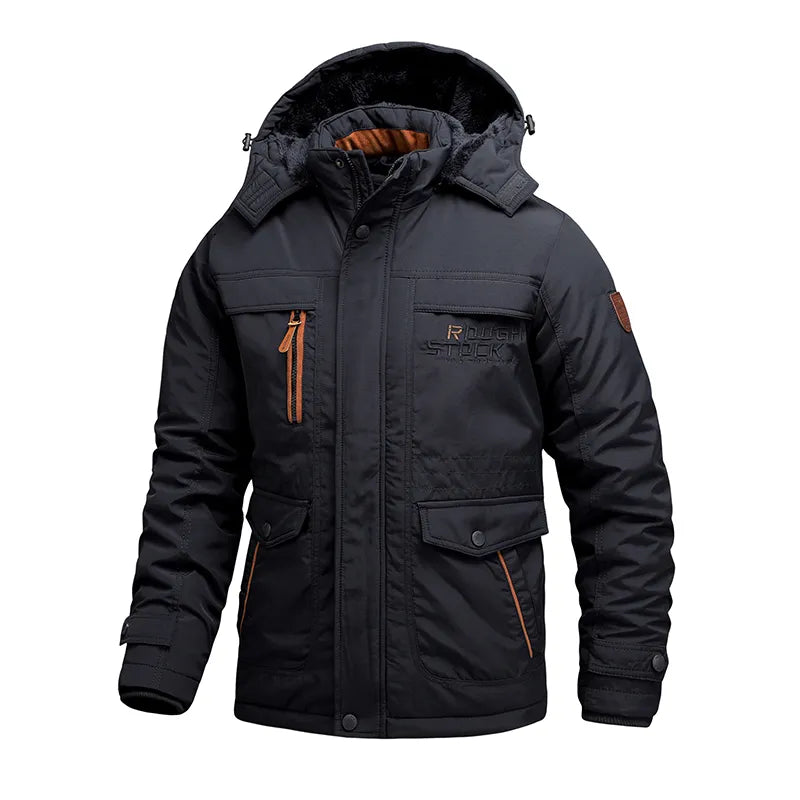 Heren Tactische Winterjas Waterdicht 3