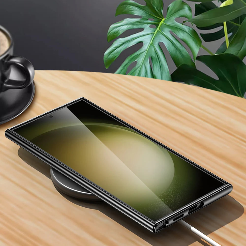Heren Telefoon Case voor Samsung Galaxy S24 S25 Ultra Luxe Bescherming 1