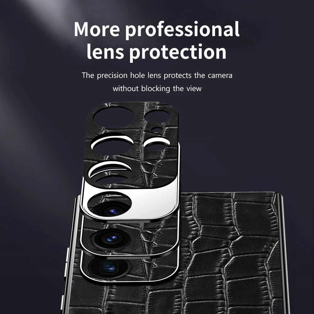 Heren Telefoon Case voor Samsung Galaxy S24 S25 Ultra Luxe Bescherming 4