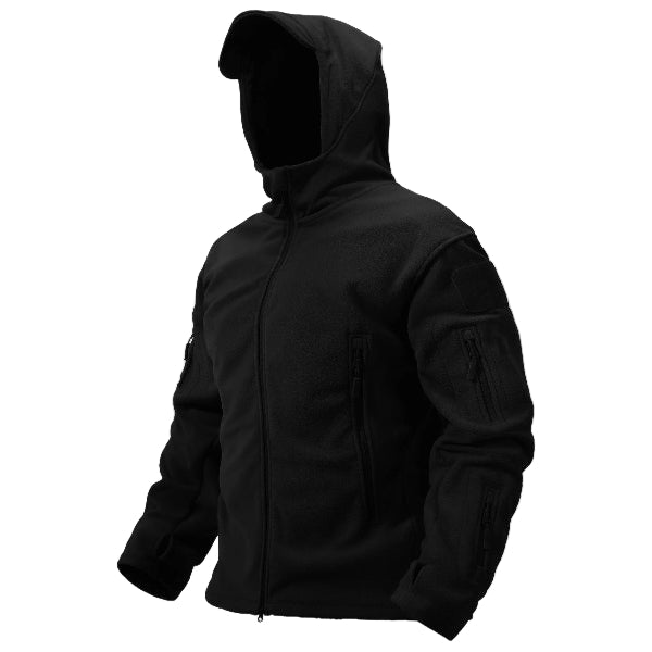 Heren Thermo Jas Fleece Geïsoleerd met Capuchon 1