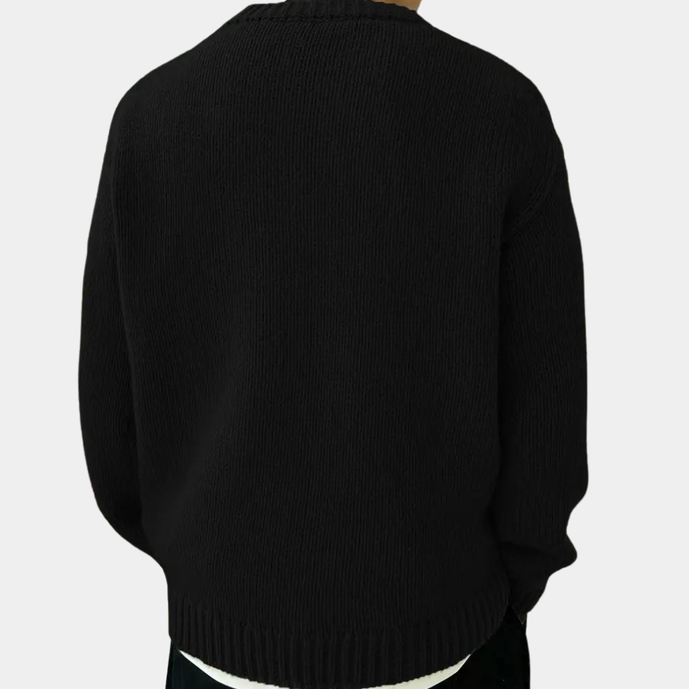 Heren Trui Langærmet Casual Gebreid voor Herfst en Winter 2