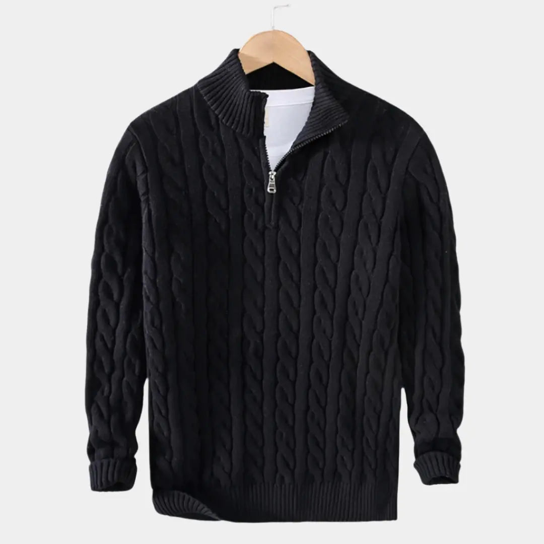Heren Trui met Halve Rits Modern 4