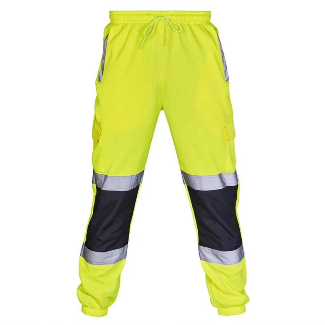 Heren Veiligheidsbroek Reflecterend Met Losse Pasvorm 0
