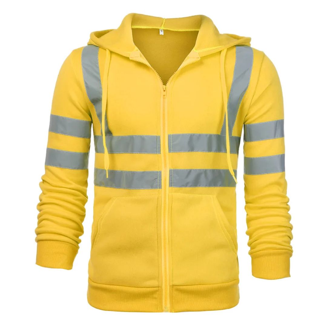 Heren Veiligheidsvest Met Reflecterende Strips Modern Design 0