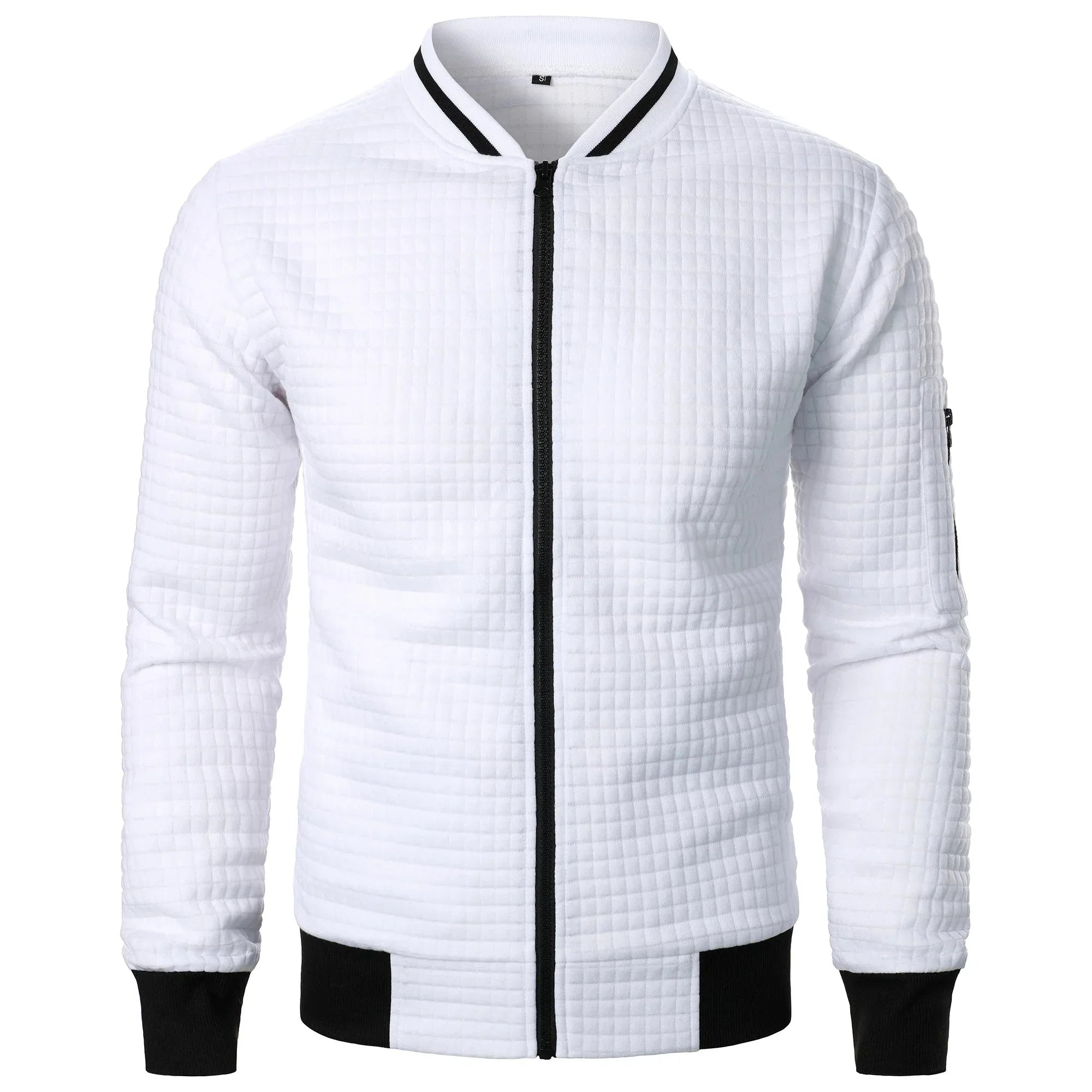 Heren Vest Met Rits Casual Stijl 10