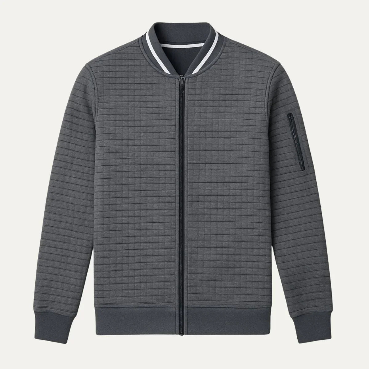 Heren Vest Met Rits Casual Stijl 3