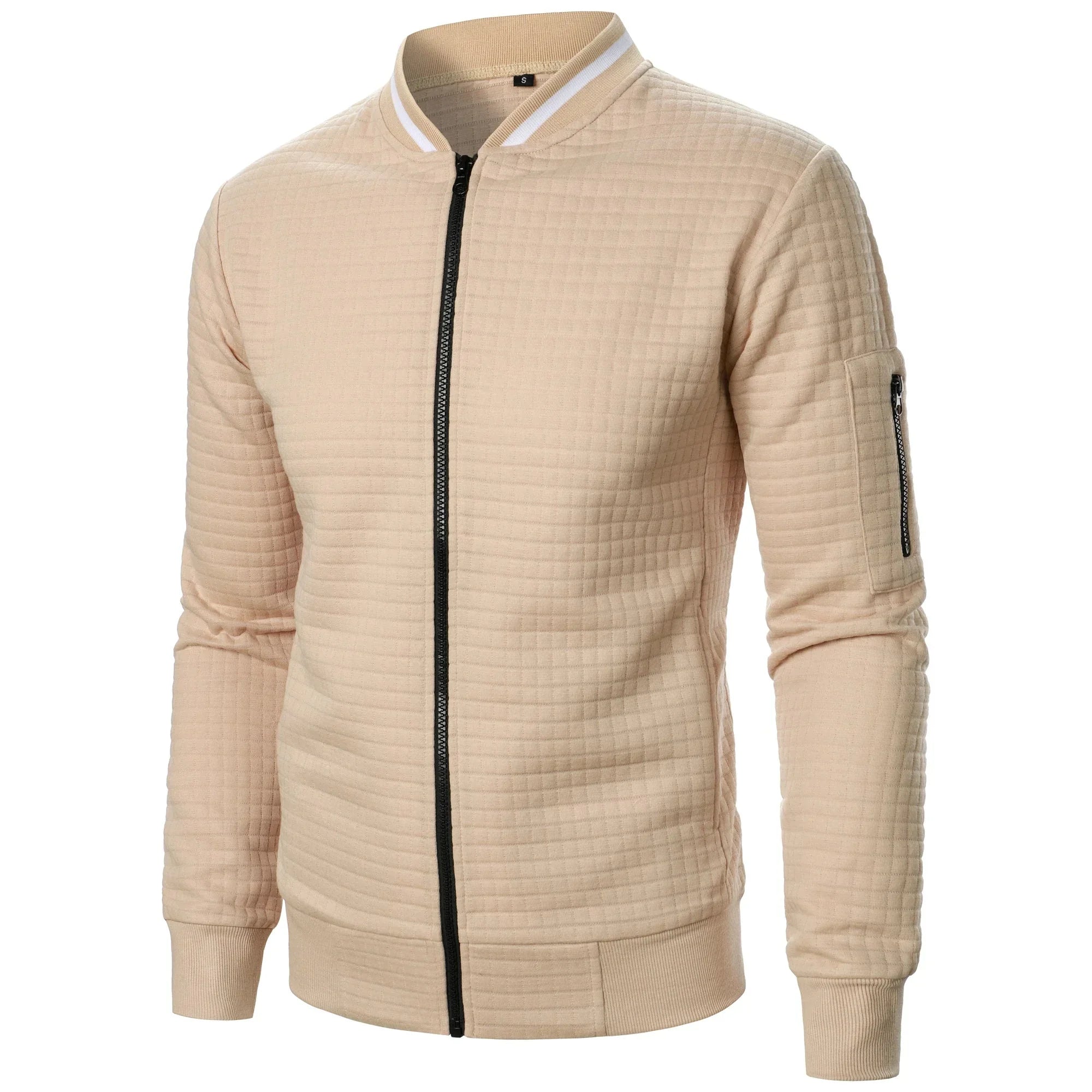 Heren Vest Met Rits Casual Stijl 8