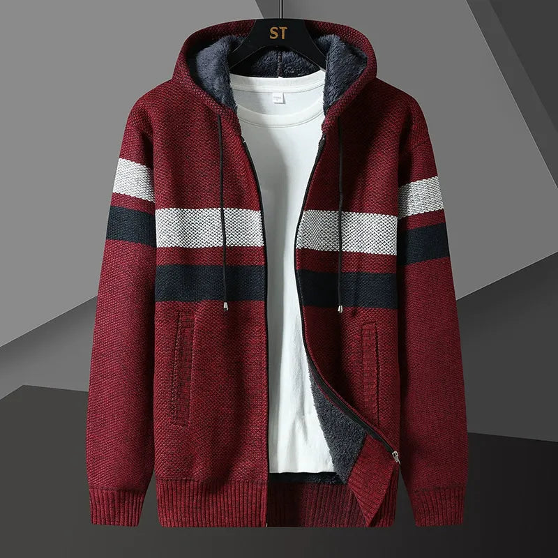 Heren Vest met Capuchon en Rits 2