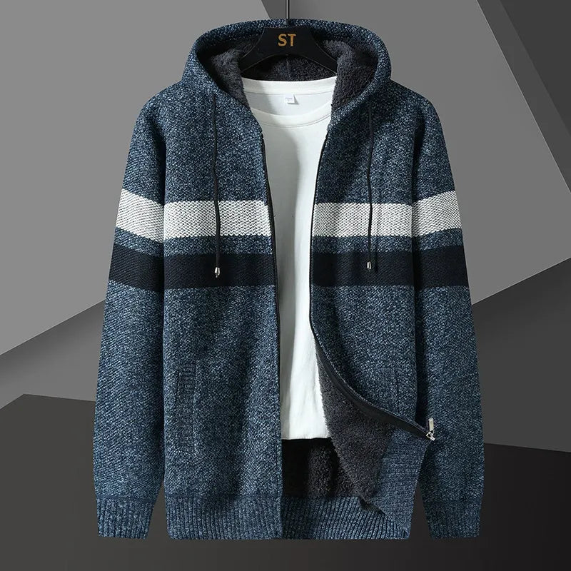 Heren Vest met Capuchon en Rits 3