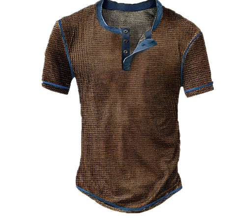 Heren Vintage T-Shirt Lange Mouwen Comfortabel 0