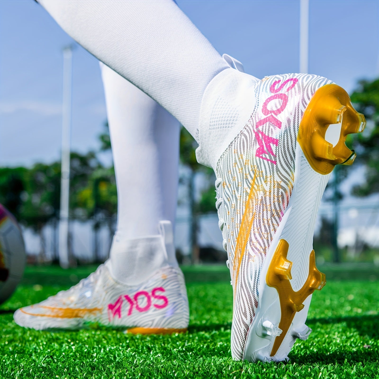Heren Voetbalschoenen Sportief Ontwerp voor Training en Wedstrijden 1