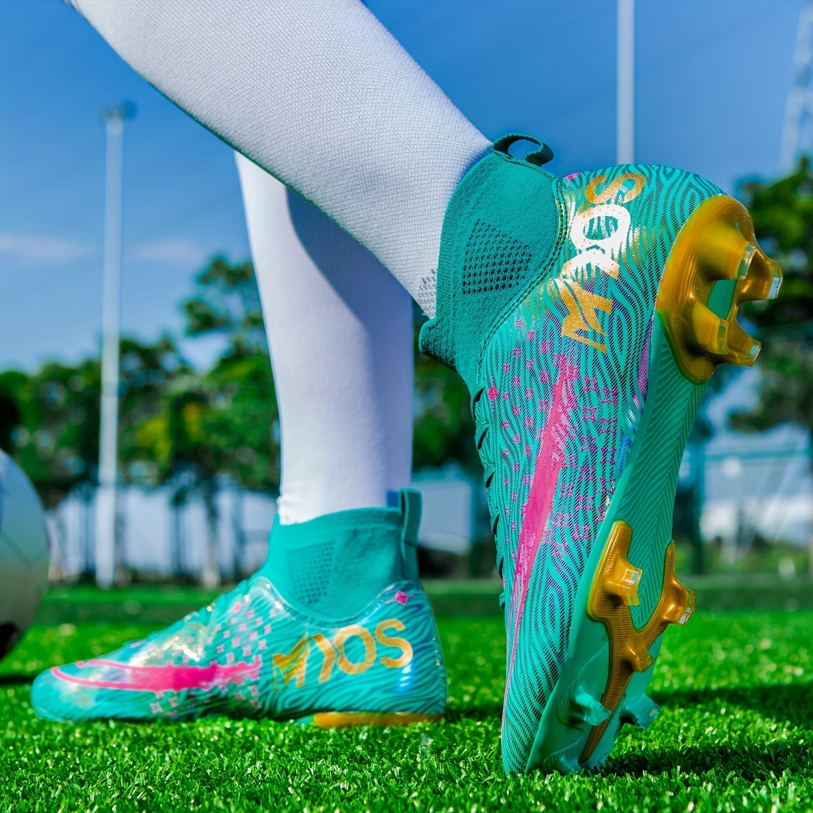 Heren Voetbalschoenen Sportief Ontwerp voor Training en Wedstrijden 2
