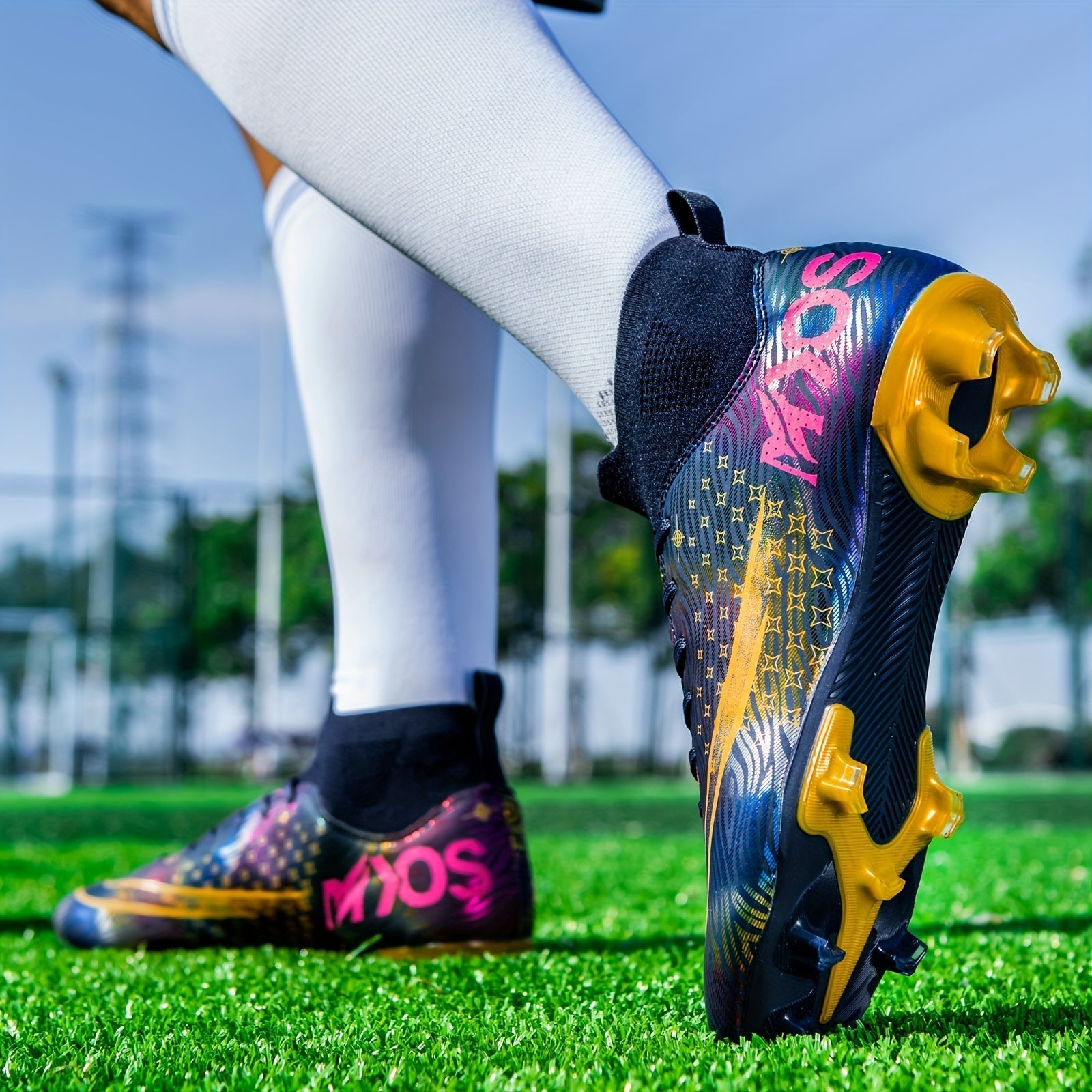 Heren Voetbalschoenen Sportief Ontwerp voor Training en Wedstrijden 3