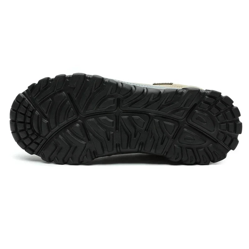 Heren Wandelschoenen Casual Suède Leer Ademend Slip-On Antislip 5