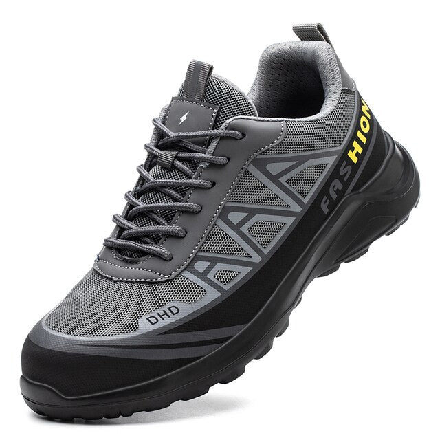 Heren Werkschoenen S3 Veiligheidsschoenen Met Antislipzool en Schokabsorberende Binnenzool 1
