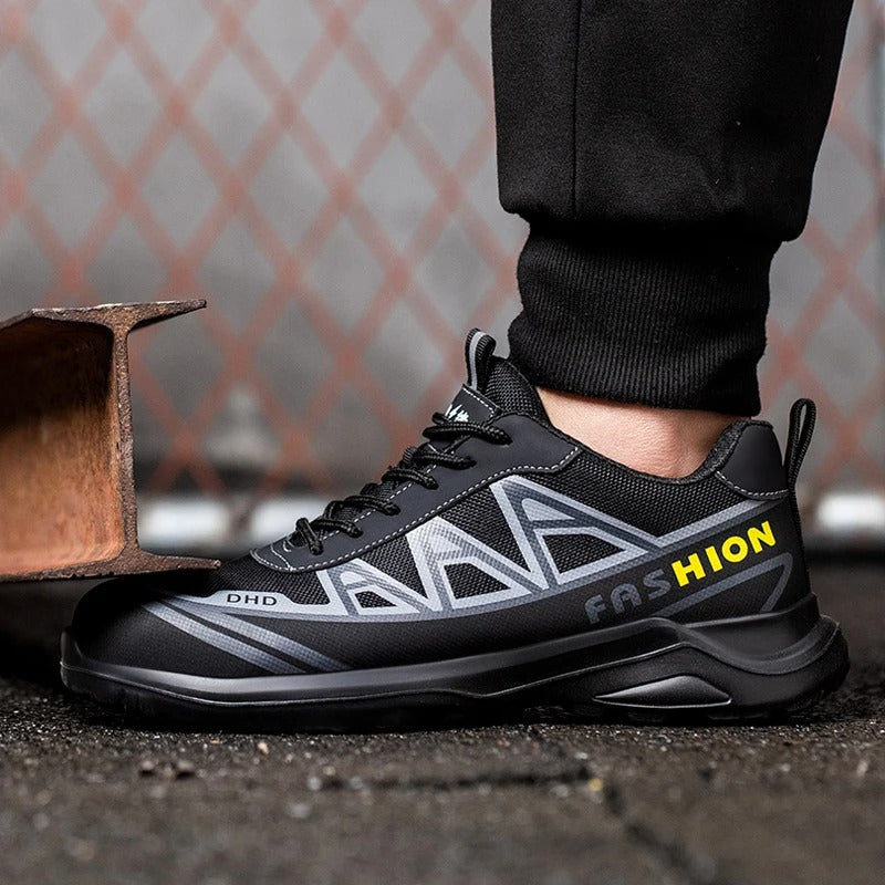Heren Werkschoenen S3 Veiligheidsschoenen Met Antislipzool en Schokabsorberende Binnenzool 3