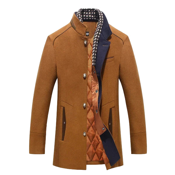 Heren Winter Mantel Klassiek 0