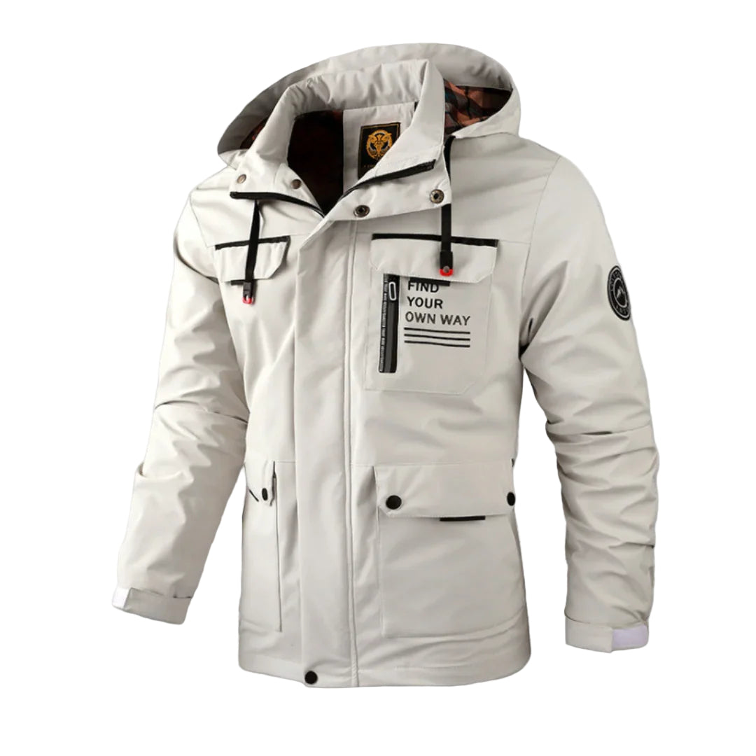 Heren Winterjas met Capuchon Waterafstotend 0