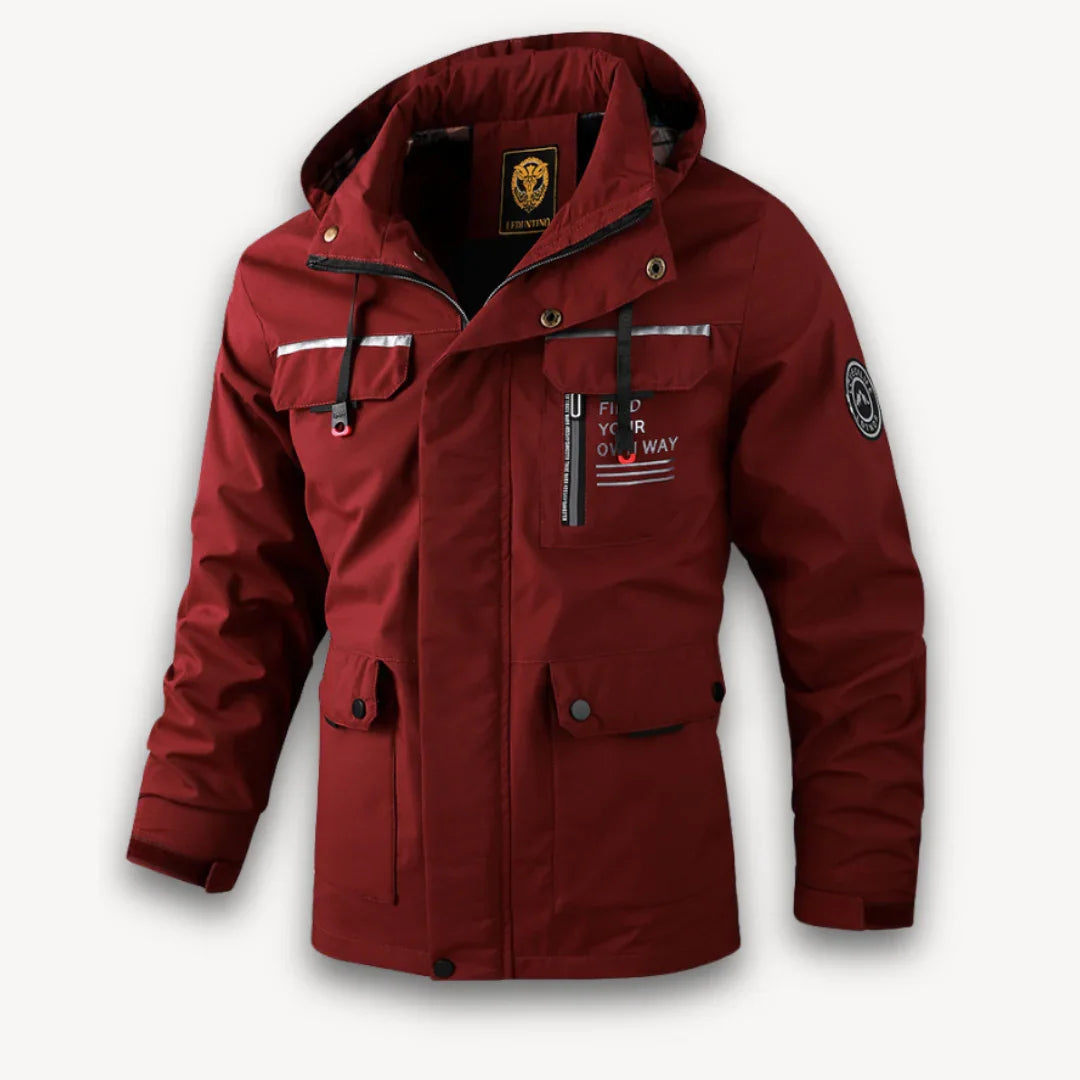 Heren Winterjas met Capuchon Waterafstotend 3