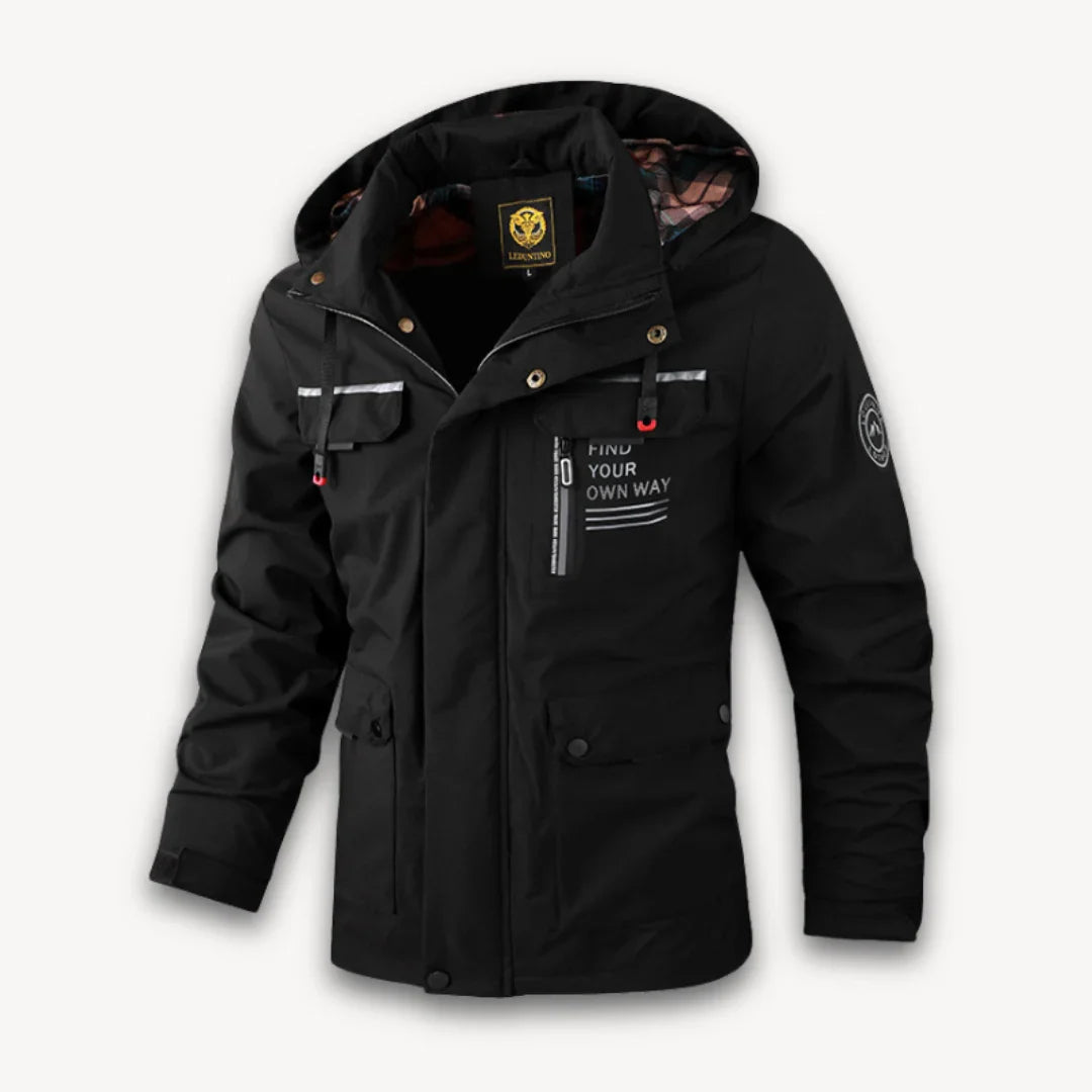 Heren Winterjas met Capuchon Waterafstotend 4