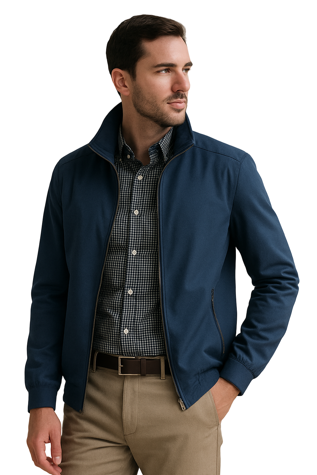 Heren Zomerjas Winddicht Modern Comfortabel 0