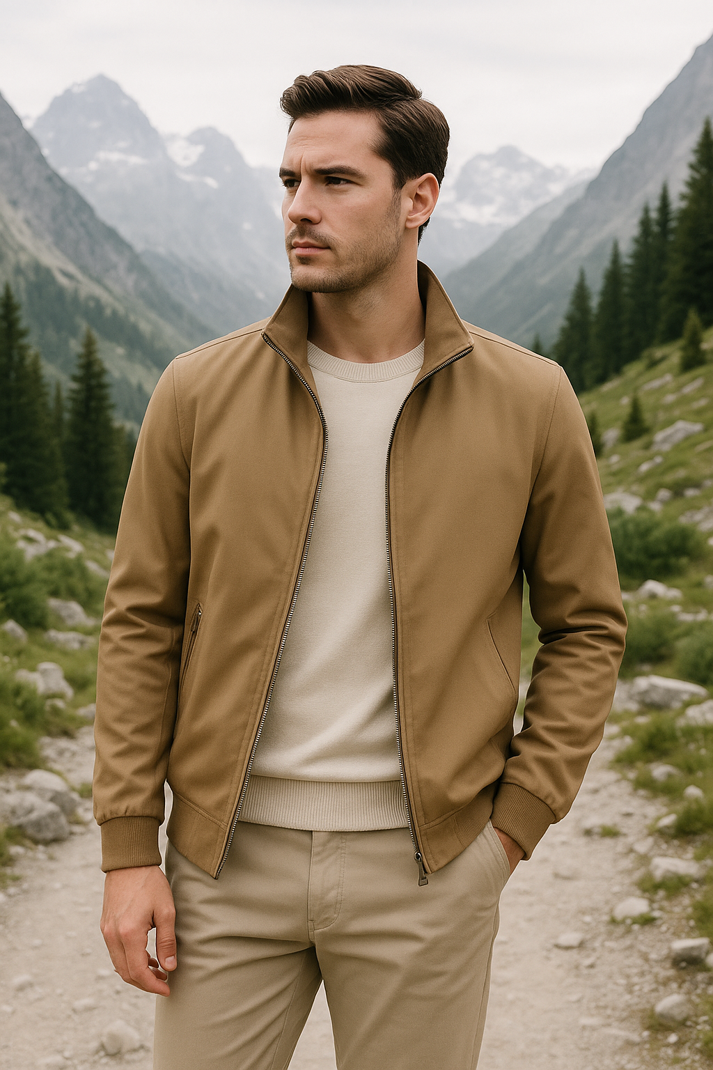 Heren Zomerjas Winddicht Modern Comfortabel 6