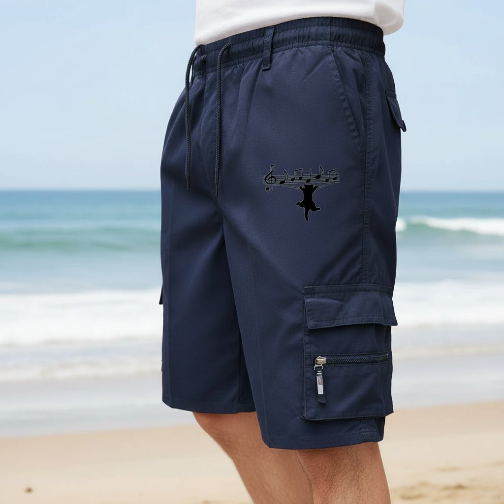 Heren Zomershort met Functionele Utility-Zakken Casual 2