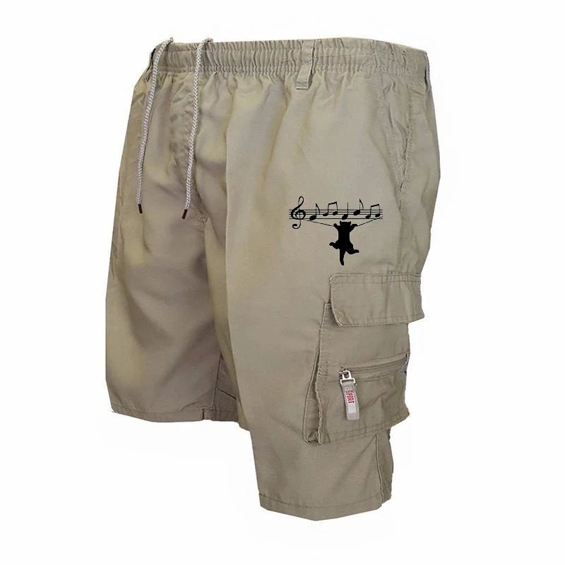 Heren Zomershort met Functionele Utility-Zakken Casual 5