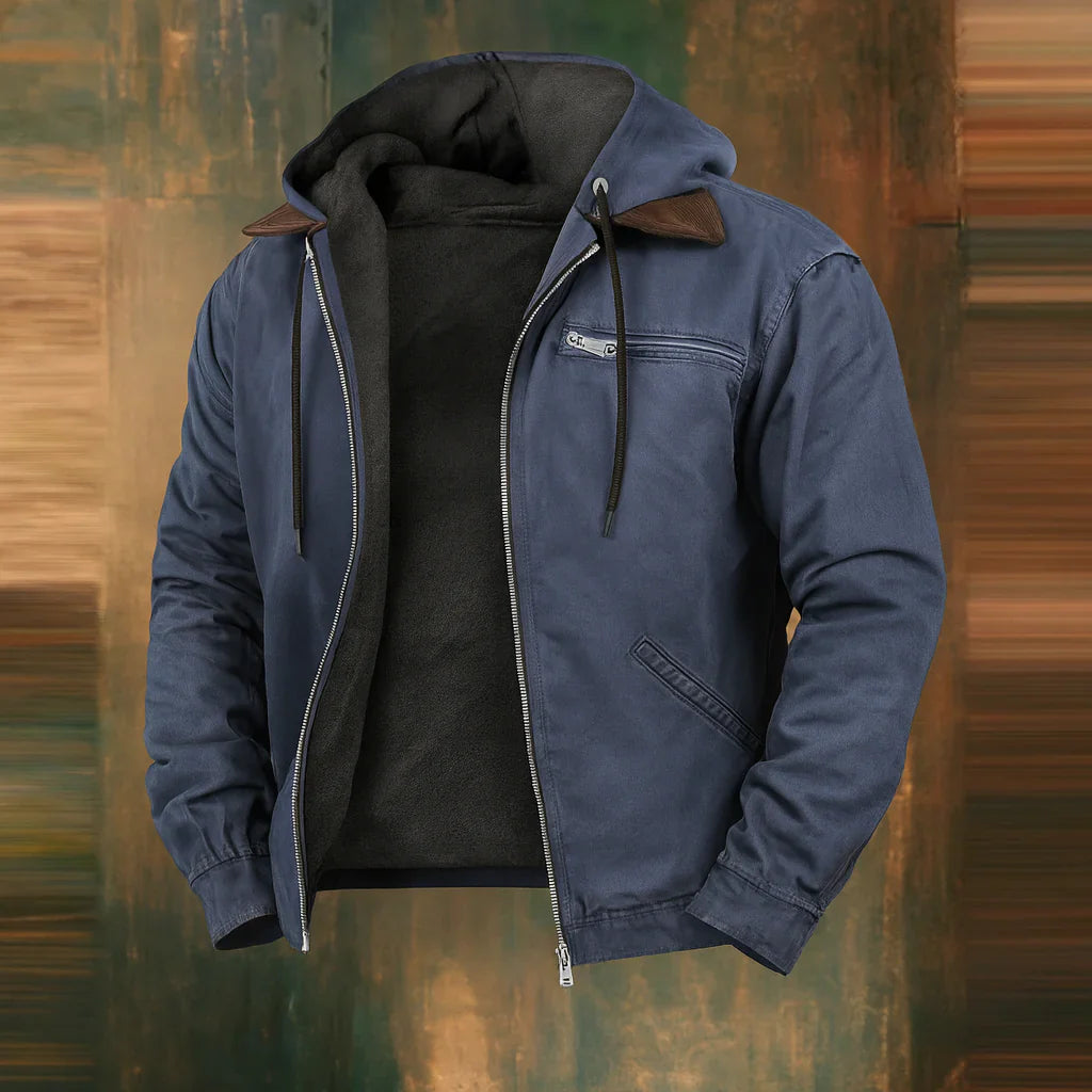 Heren bomberjack voor de winter met een modern design 1