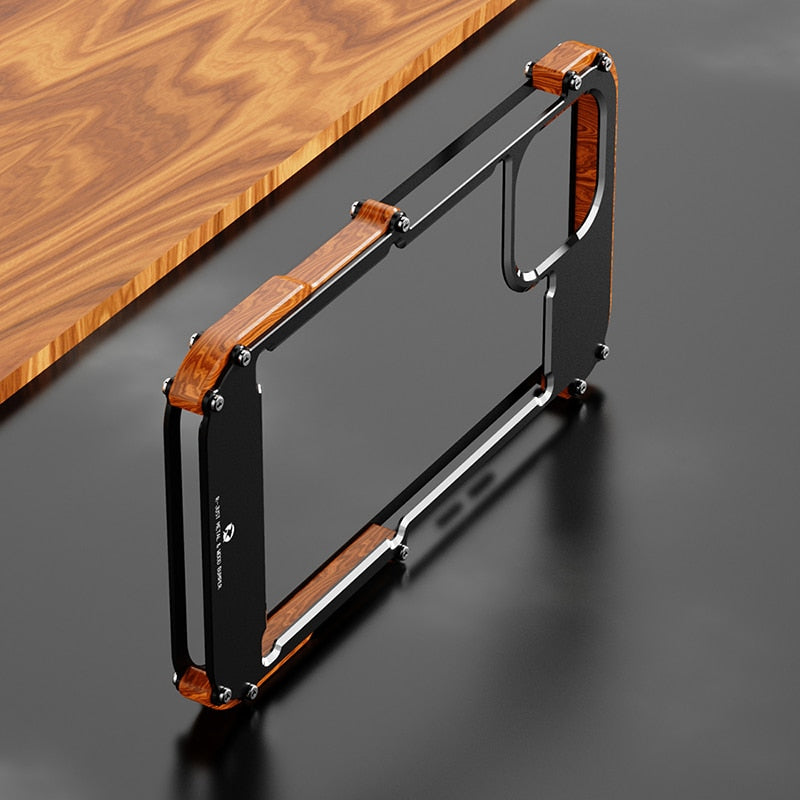 Heren iPhone Hoesje Houten Design voor iPhone 12, 13 en 14 0