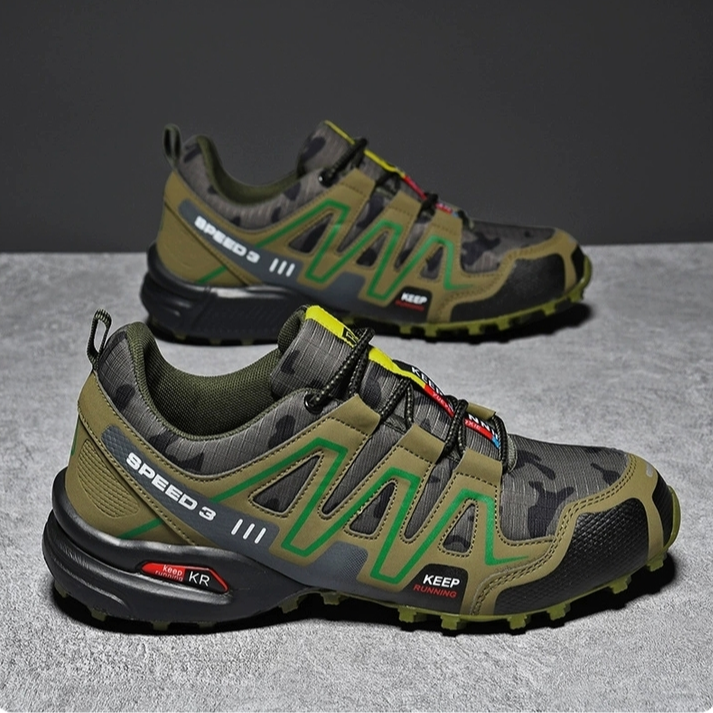 Robuuste, waterbestendige wandelschoenen voor heren, geschikt voor buitenactiviteiten