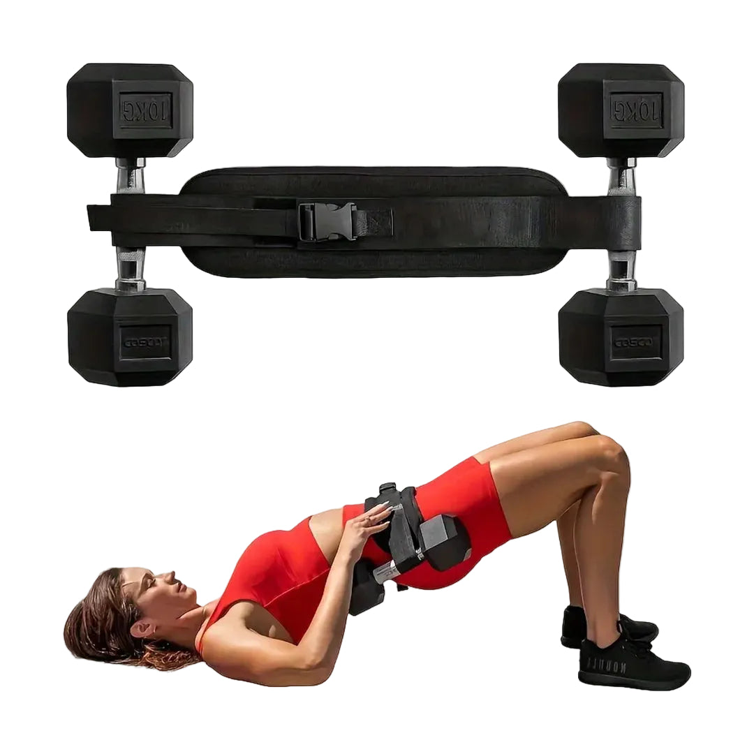 Heuptrainingsriem voor Krachttraining en Heupliften 0