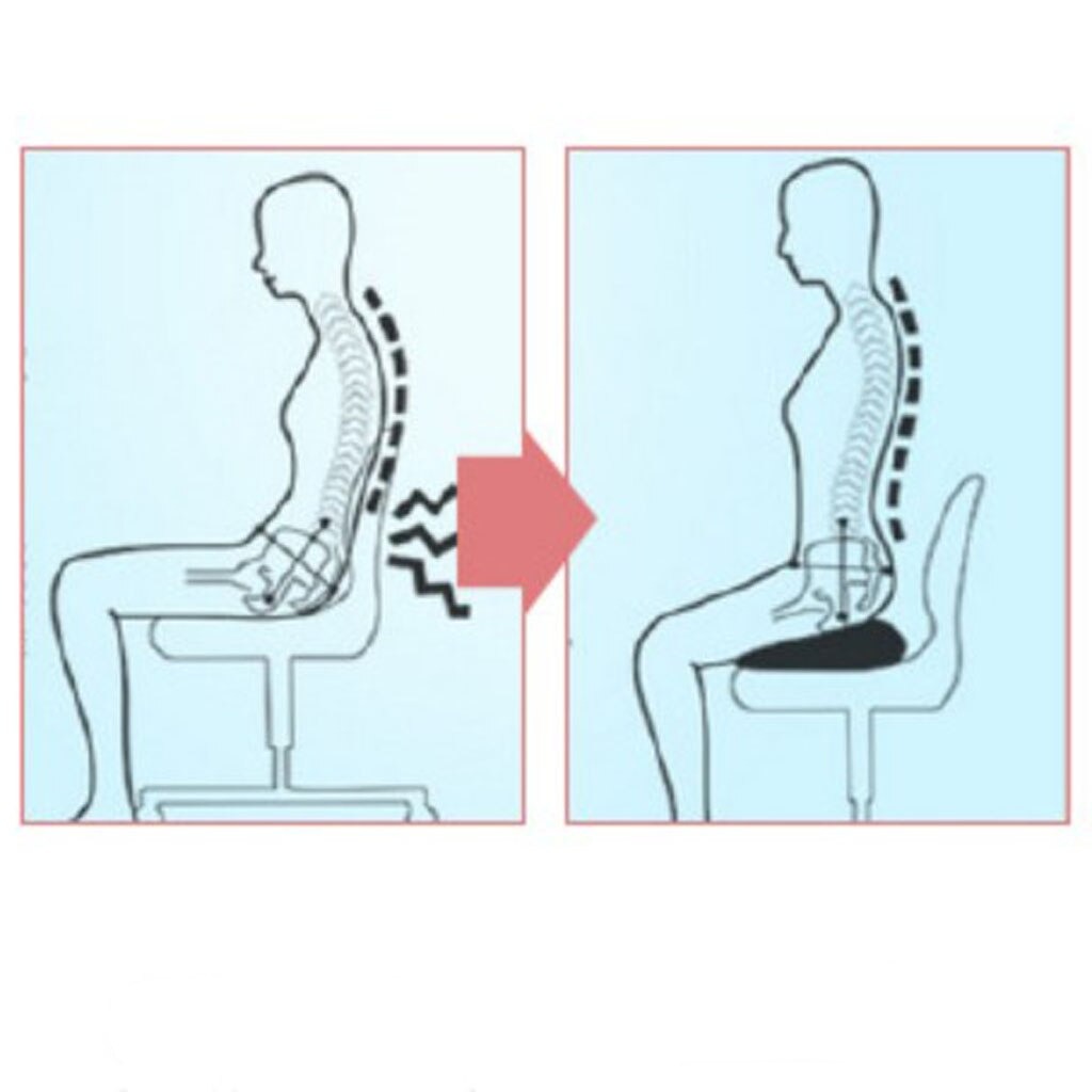 Ergonomisch Donut Zitkussen